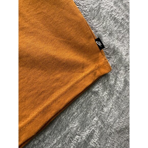 Nike Shirt Mens Large Tall Orange Club Max90 Swoosh Crewneck Tee DO7392-815 - Picture 5 of 13